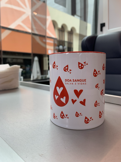 Taza da Axencia Galega de Doazón de Sangue