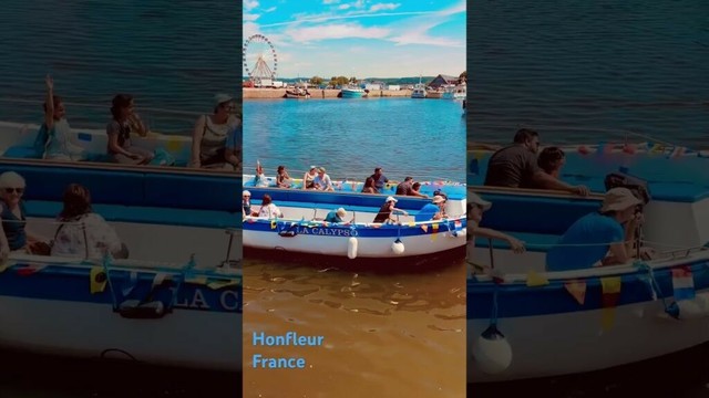 Port de plaisance, Honfleur, France #travel #europeancity #france
