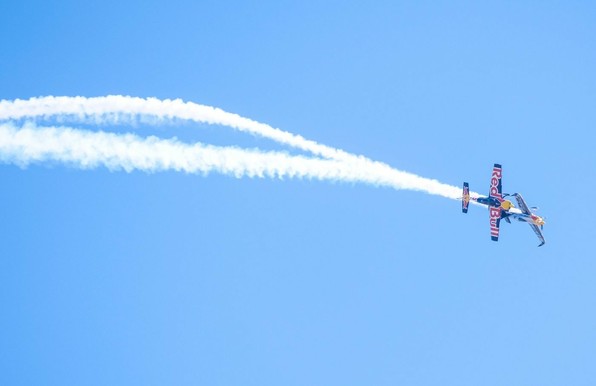 aerobatics from the Matt Hall team