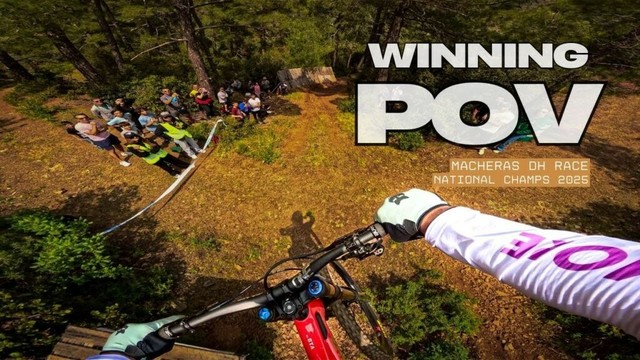 WINNING RUN - National Champs 2025 | Macheras DH Race!