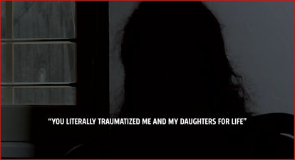 Image of a woman in silhouette