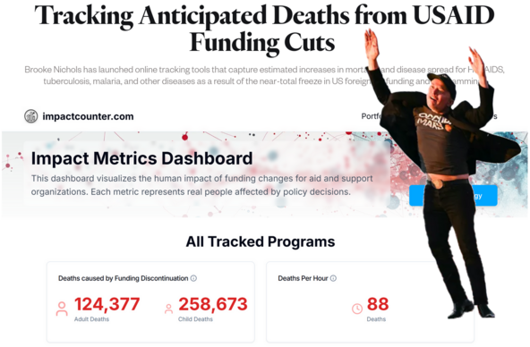 USAID cuts are killing 88 people /hr